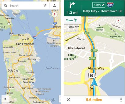 Google Maps para iPhone